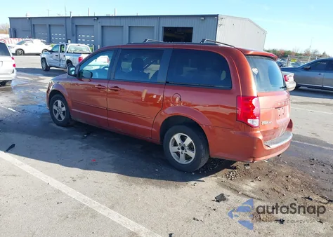 2012 Dodge Grand Caravan Sxt from USA, damaged, VIN 2C4RDGCG2CR211577